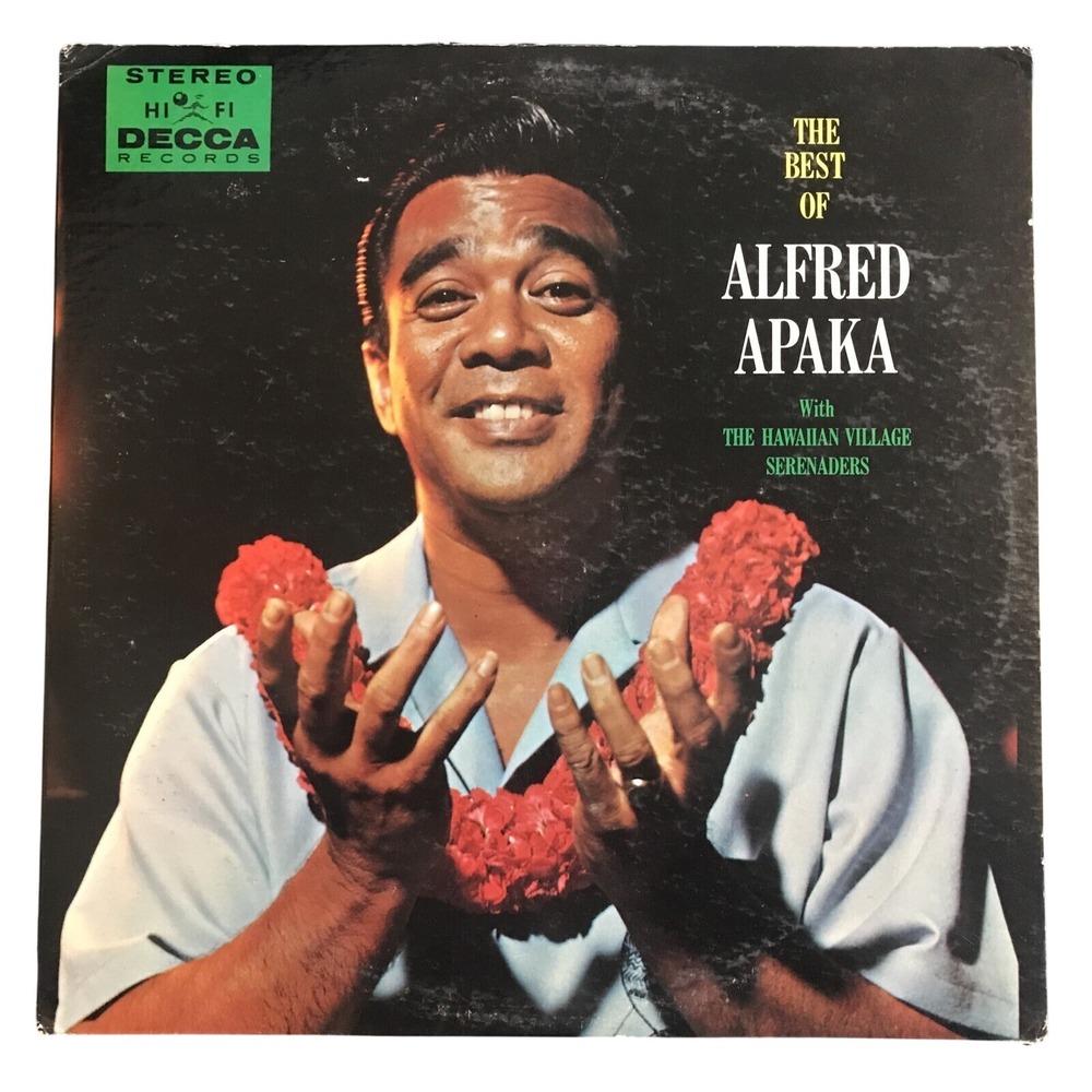 Alfred Apaka Best Of Alfred Apaka 2LP Vinyl Set Decca Hawaiian Tiki Exotica
